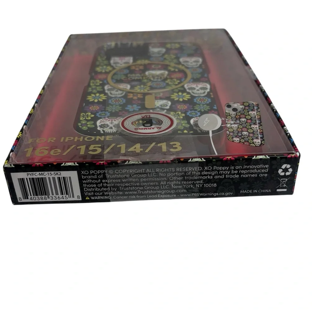 Xo Poppy sugar skull